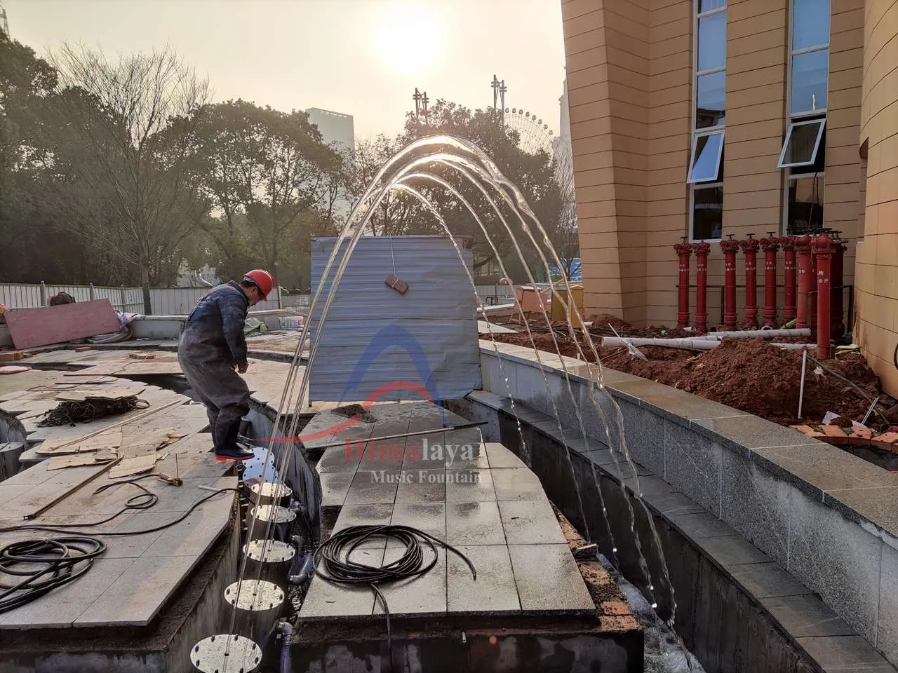 Interactive Fountain