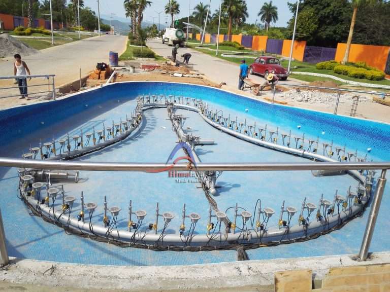 Tecomatlan Pue Water Music Fountain Project,Mexico