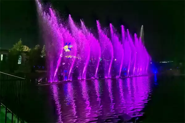 2022 Taohuayuan Park Musical Fountain Project Completed Successfully