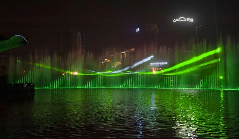 Laser equipment and water laser show fountain