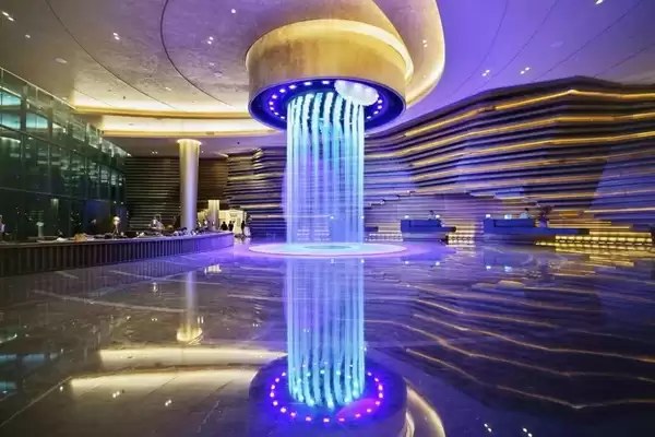 digital water curtain