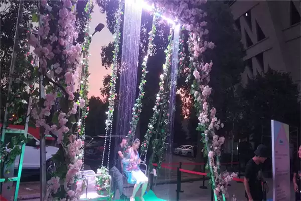 Fuente de agua interactiva 2 interactive water fountain