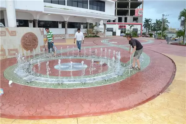 Dry Ground Fountain