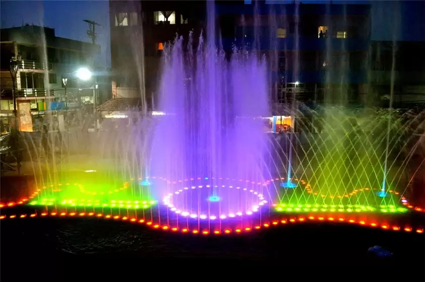 Tuxpan Park Pond Dancing Water Musical Fountain, Mexico3