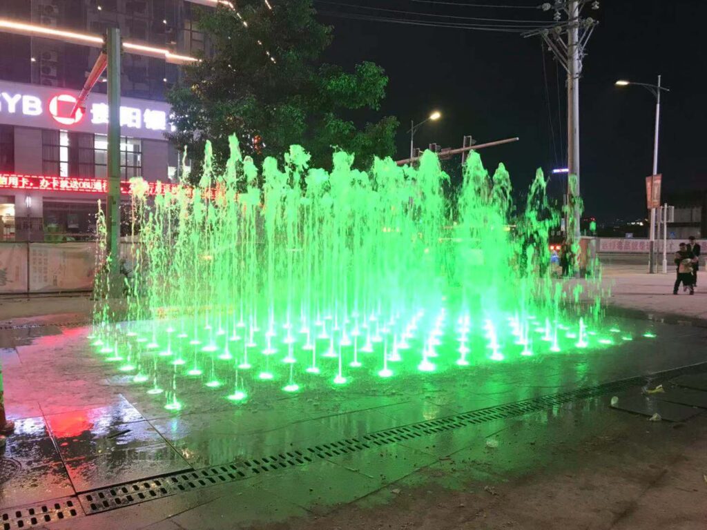 Jinye Square Underground Dry Floor Fountain Laminar Jet Fountain, China3