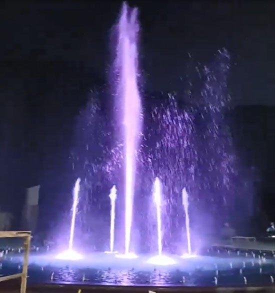 Himalaya Music Fountain’s First Set of Musical Fountain In Kyrgyzstan