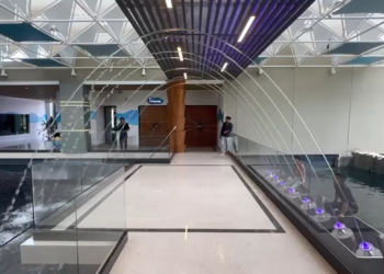 Laminar Music Fountain At Shopping Mall,India