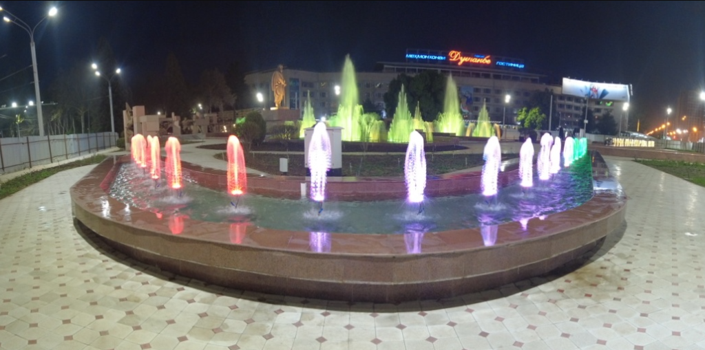 Proyecto de construcción de una fuente musical en Tayikistán 2 2 Sadbarg Square Musical Fountain