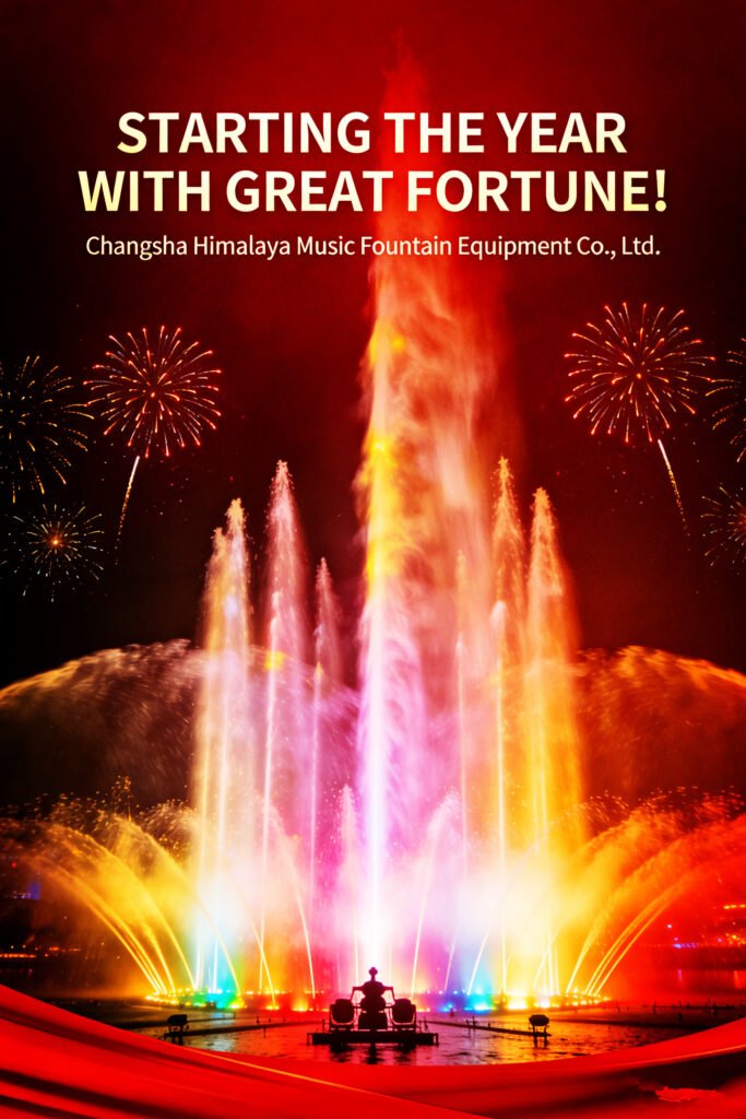 Himalaya Musical Fountain Team Back to Work – Year of the Horse 2026