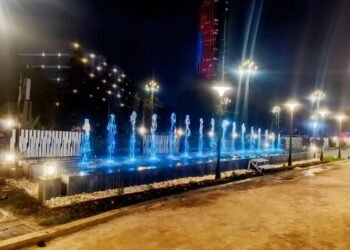 Sobre nosotros 76 VFD waving chasing fountain